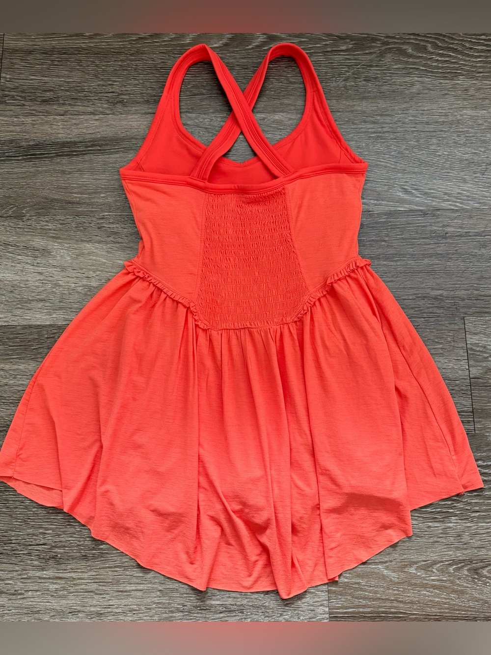 Free People Movement Smockin' Hot Dress Orange - Picture 6 of 8